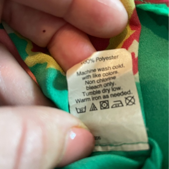 JCrew Floral Flutter-Sleeve Blouse Size Small - Picture 4 of 4